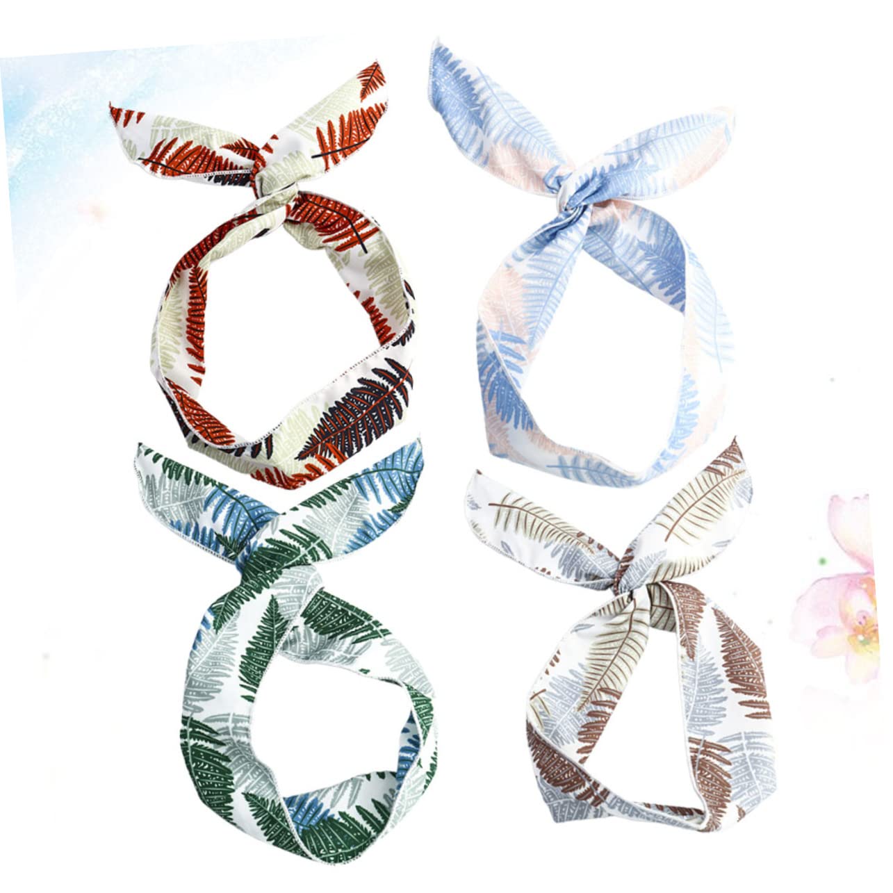 LIFKOME 12pezzi Fasce Per Orecchie Set Accessori Sportivi Per Yoga e Colori Casual Random