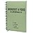 Nextnoid Hardcover Fitness & Food Journal - Workout & Meal Planner Notebook for Men & Women - A5 Sturdy Food Log Journal to Track Diet, Gym & Home Workouts - Green