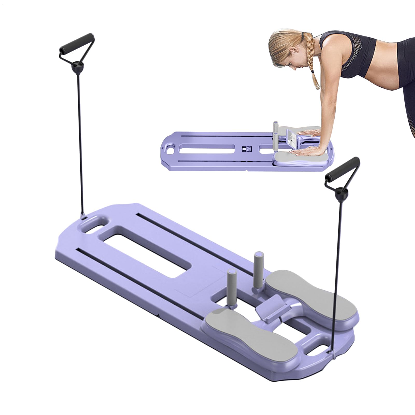 Tabla deslizante multiusos, máquina reformadora de pilates, equipo de pilates en casa, equipo de entrenamiento en casa, accesorios de pilates, tabla de ejercicios deslizante, tabla de pilate para el