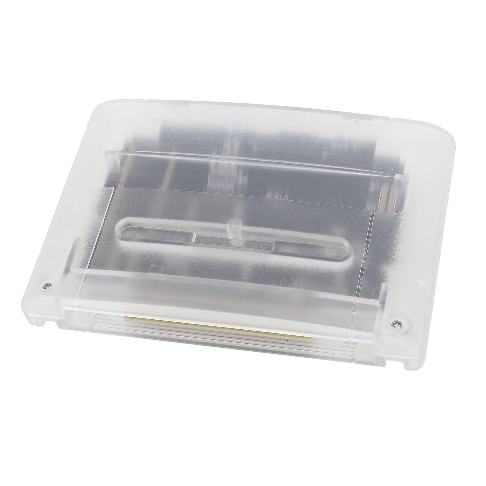 Cartucho de juego, tarjeta de memoria profesional 3000 en 1 de 8 GB, multifuncional de alta velocidad con copia de seguridad de guardado automático para consola de juegos SFC (blanco transparente)