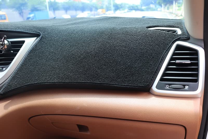 Alfombrilla Protectora Antisol Para Tablero De Ford Mustang 2015-2017 – GTinthebox, Color Negro