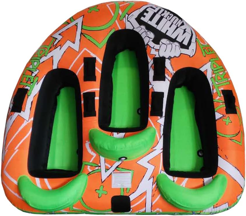 White Knuckle The Triplet - 3 Rider Multi-Rider/Cockpit Inflatable Towable