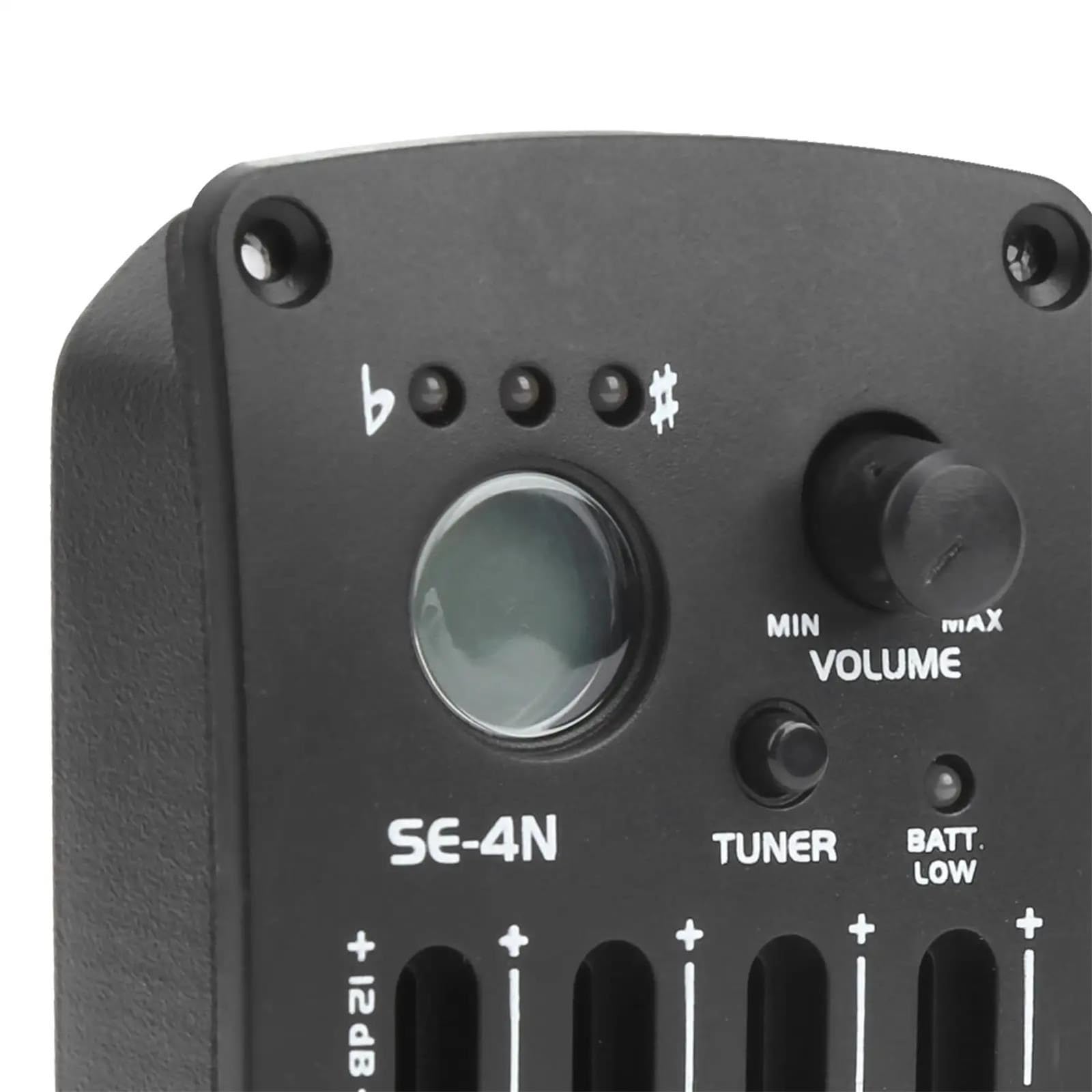 Preamplificatore Pickup Equalizzatore EQ A 4 Bande Per Chitarra Acustica - Accessorio Per Strumenti Musicali SE-4N