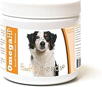 Vista 222 de Healthy Breeds Schnauzer en miniatura Omega HP Ácido graso para piel y pelaje Masticables suaves 60
