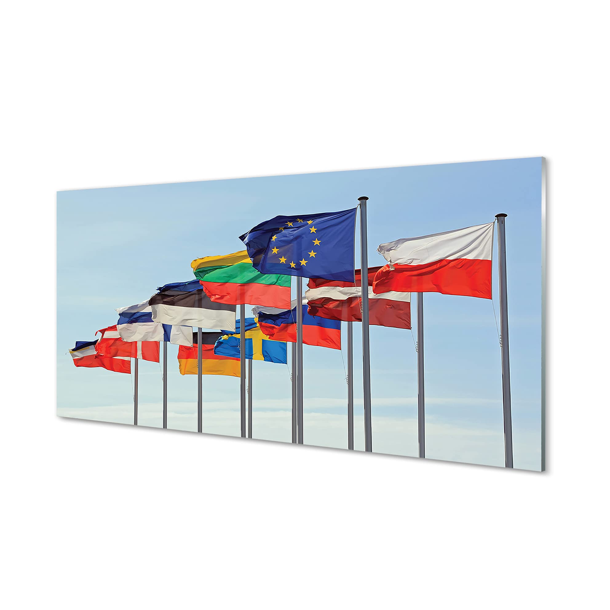 Crédence en verre trempé Tulup 120x60cm élégance et sécurité murale cuisine