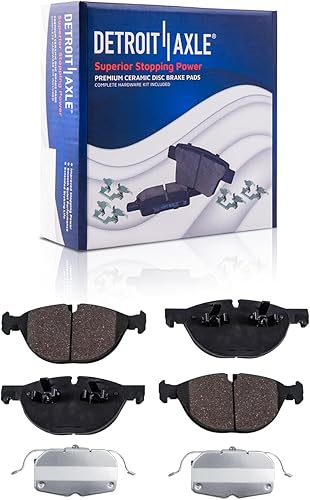 Miniatura 152 de Detroit Axle - Pastillas de Freno Delantero para Chevrolet Captiva Sport Equinox Pontiac Torrent Saturn Vue Suzuki XL-7, Pastillas de Freno Cerámica