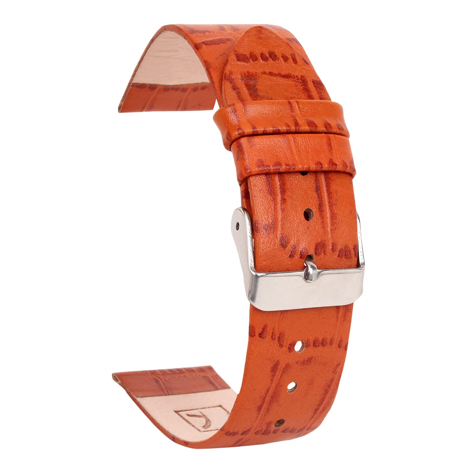 Roycee Aspire Series Genuine Leather Ultra Slim Mens Replacement Watch Straps Compatible with Titan Edge and All Slim Watches with Regular 20 mm Lug Size (B098MH12S4) Amazon Price History, Amazon Price Tracker