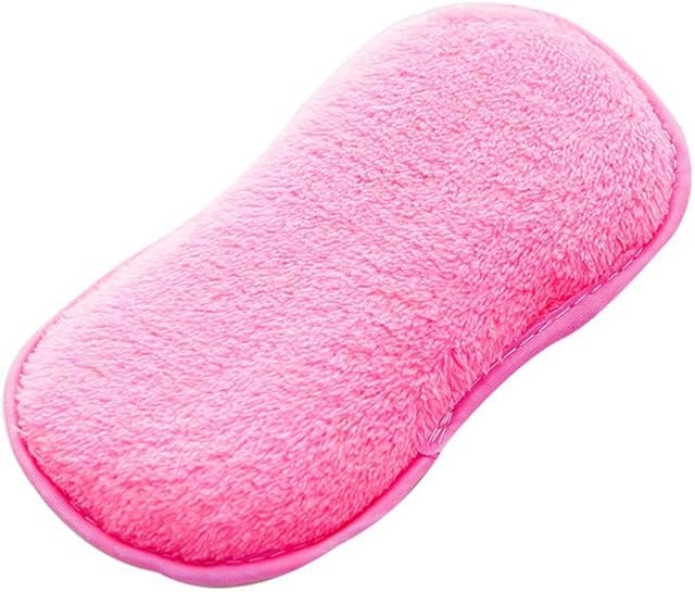 TYPHEERX Double Sided Scrubbing Sponges, 1Pcs Pink