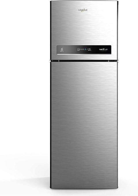 Whirlpool 265 L 3 Star Inverter Frost-Free Double Door Refrigerator with Intellisense inverter technology(INTELLIFRESH INV CNV 278 3S, German Steel, Convertible, 2022 Model)