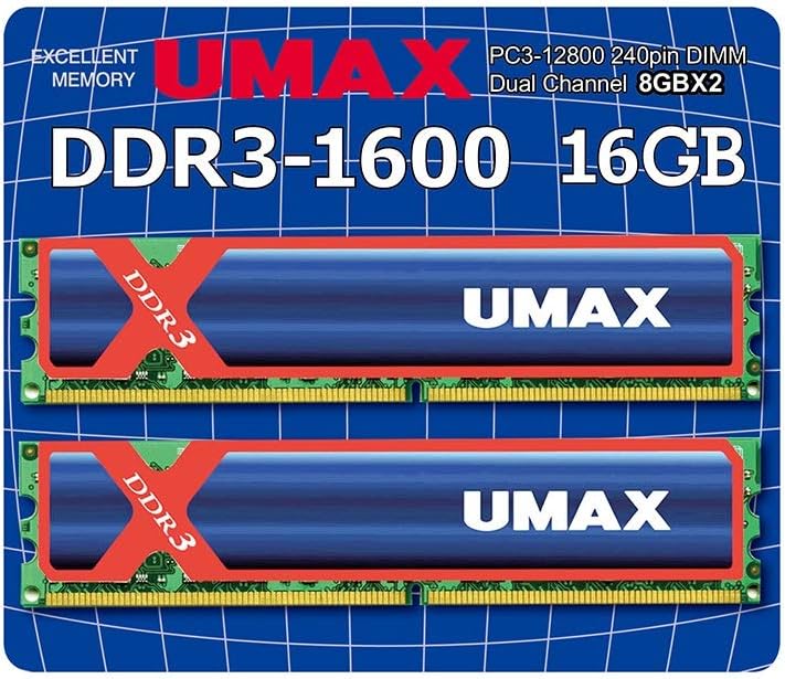 贈答品 umax メモリ 16GB×2枚 sushitai.com.mx
