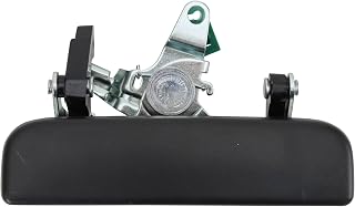 TRQ Tailgate Handle Black Compatible with 1986-1987 Mazda B2000 1987-1993 B2200 B2600