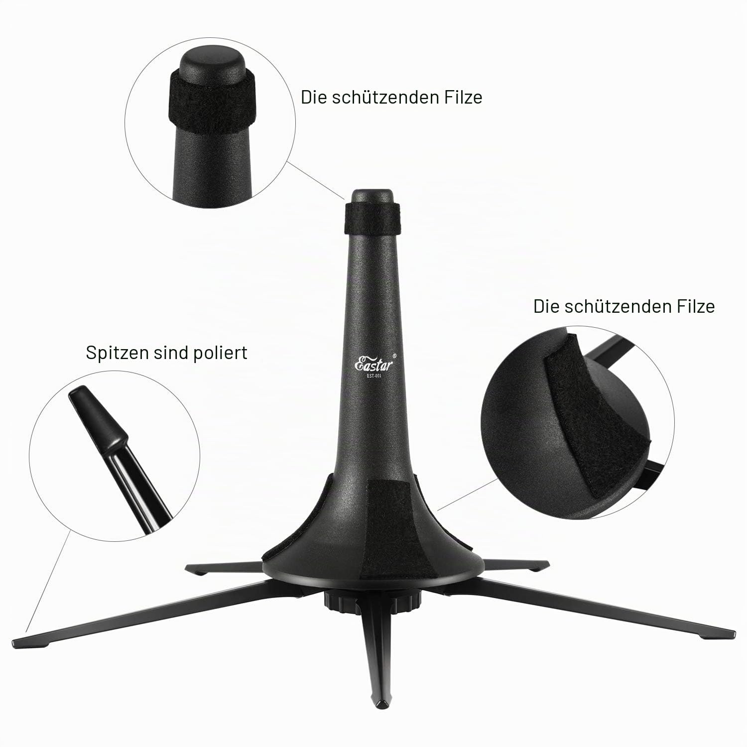 Eastar EST-001 Portable Trumpet Stand