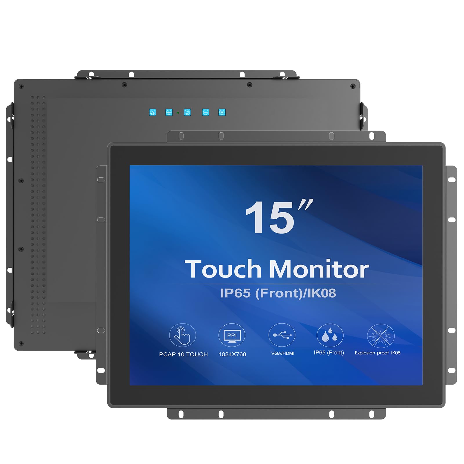 Amazon.com: GreenTouch 15 Inch Industrial Open-Frame Touchscreen