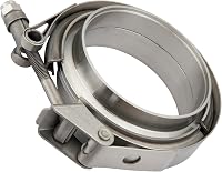 XRMXF 304 Rozsdamentes V-Sávos Gyorscsatlakozó Bilincs Szett 38mm Kipufogóhoz 3