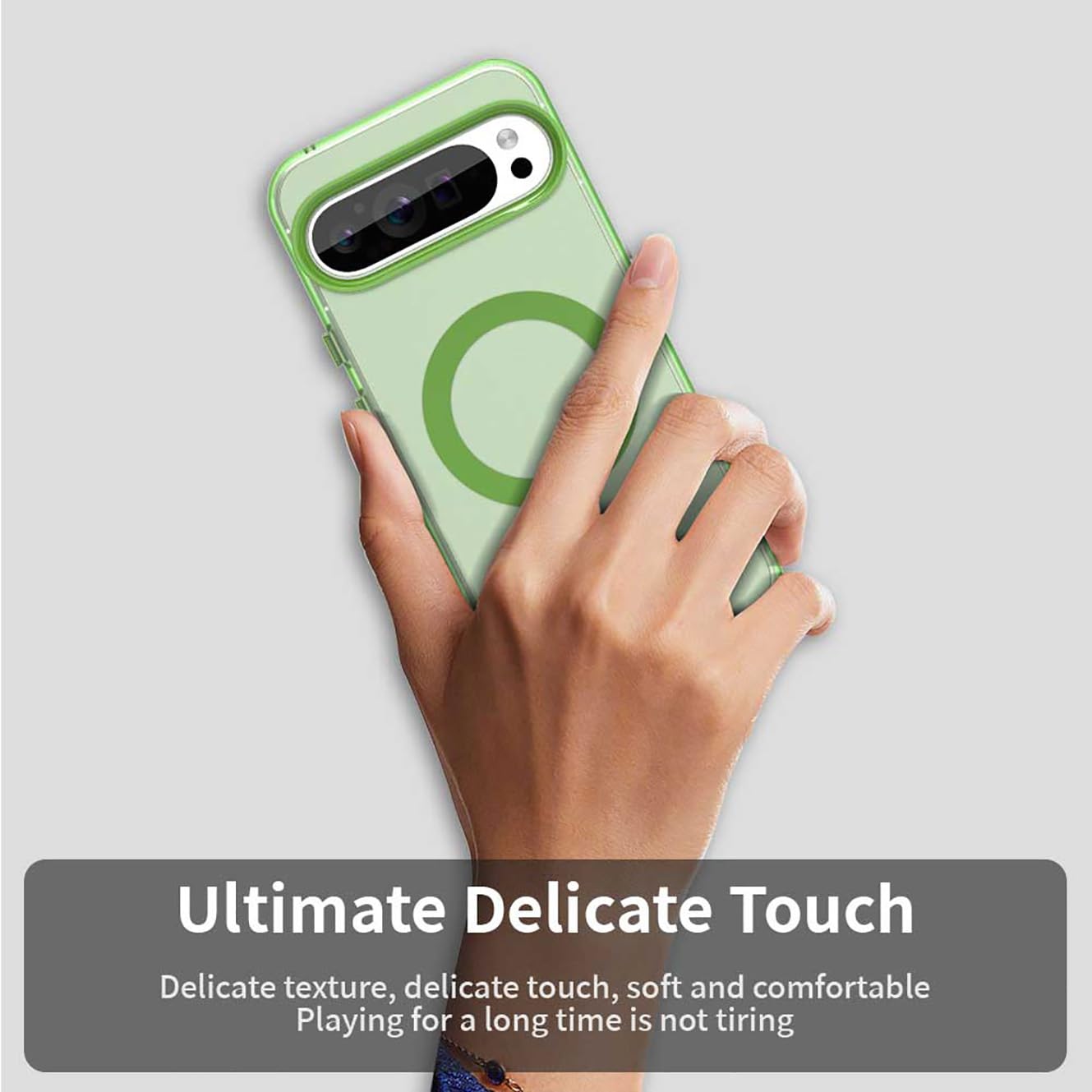 Custodia Magnetica Opaca Per Google Pixel 9 Pro XL/9a/8/7 - Cover