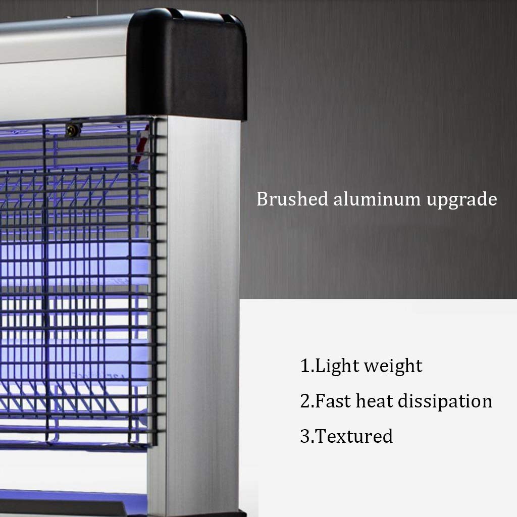 Trampa para Mosquitos Lámpara antimosquitos Lámpara eléctrica para Insectos Lámpara antimosquitos Repelente de Insectos Hogar Negocio Lámpara LED UV para Matar Mosquitos Lámpara LED para Mat