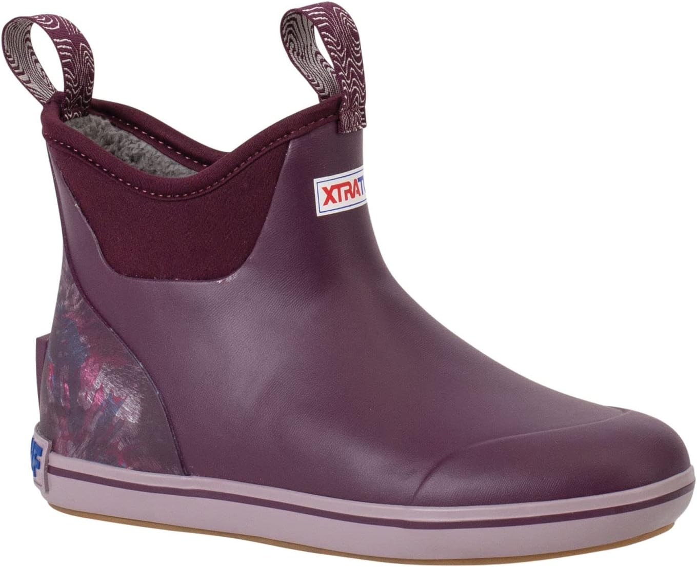 Xtratuf Women's 6 Inch Ankle Deck Boot, Trolling Pack Purple, Size 6