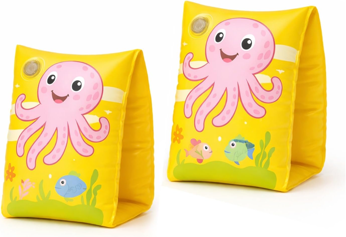 Swimming Arm Band Float/Swim Armband/Arm Sleeves Band for Swimming Pool/Floater/Floaties for Kids Boys and Girls (Yellow)