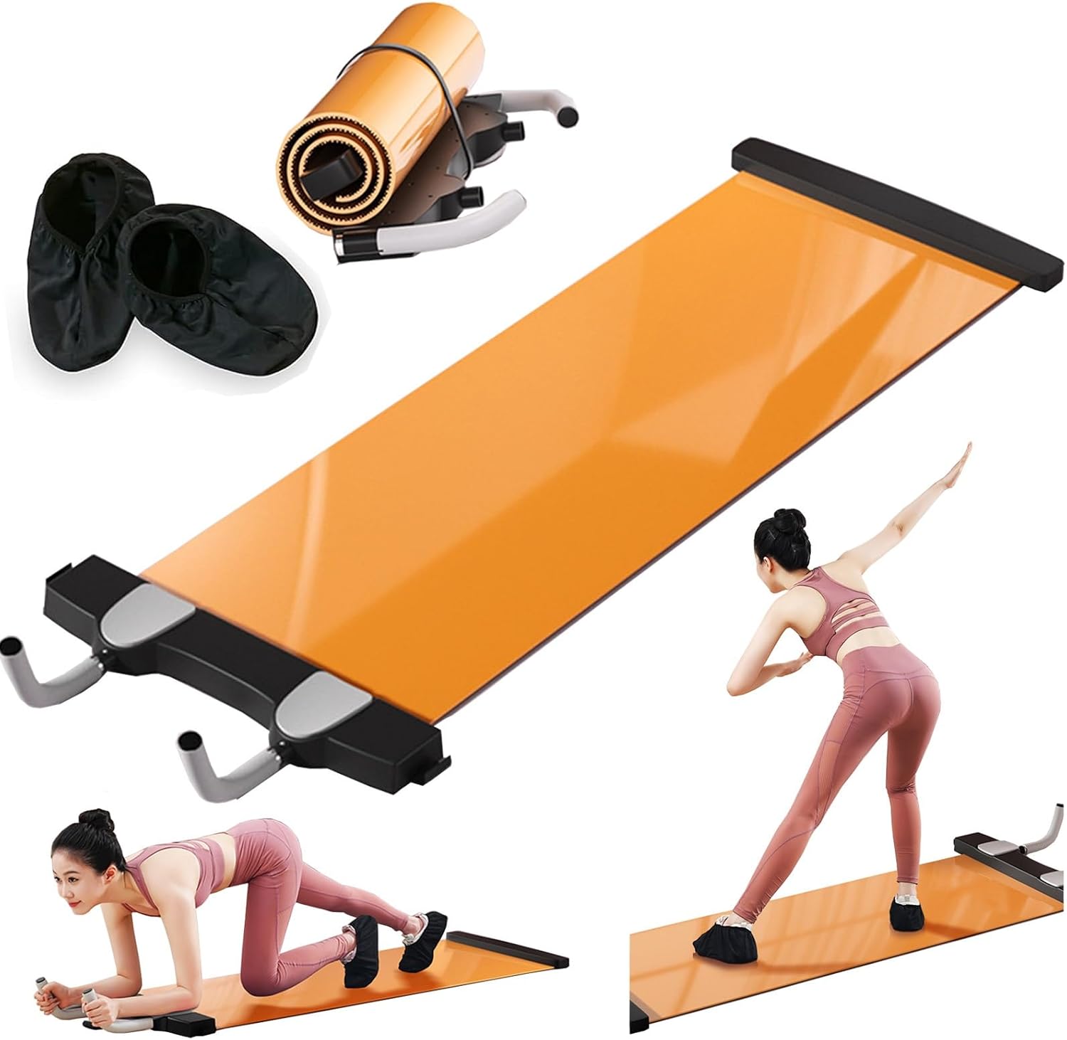 Slide Board Sports Sliding Mat Fitness Glide Plate for Ice Hockey