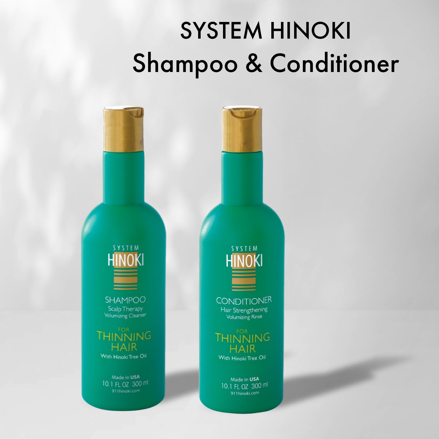 Hayashi System Hinoki Shampoo & Conditioner 10.1oz Duo "Set"