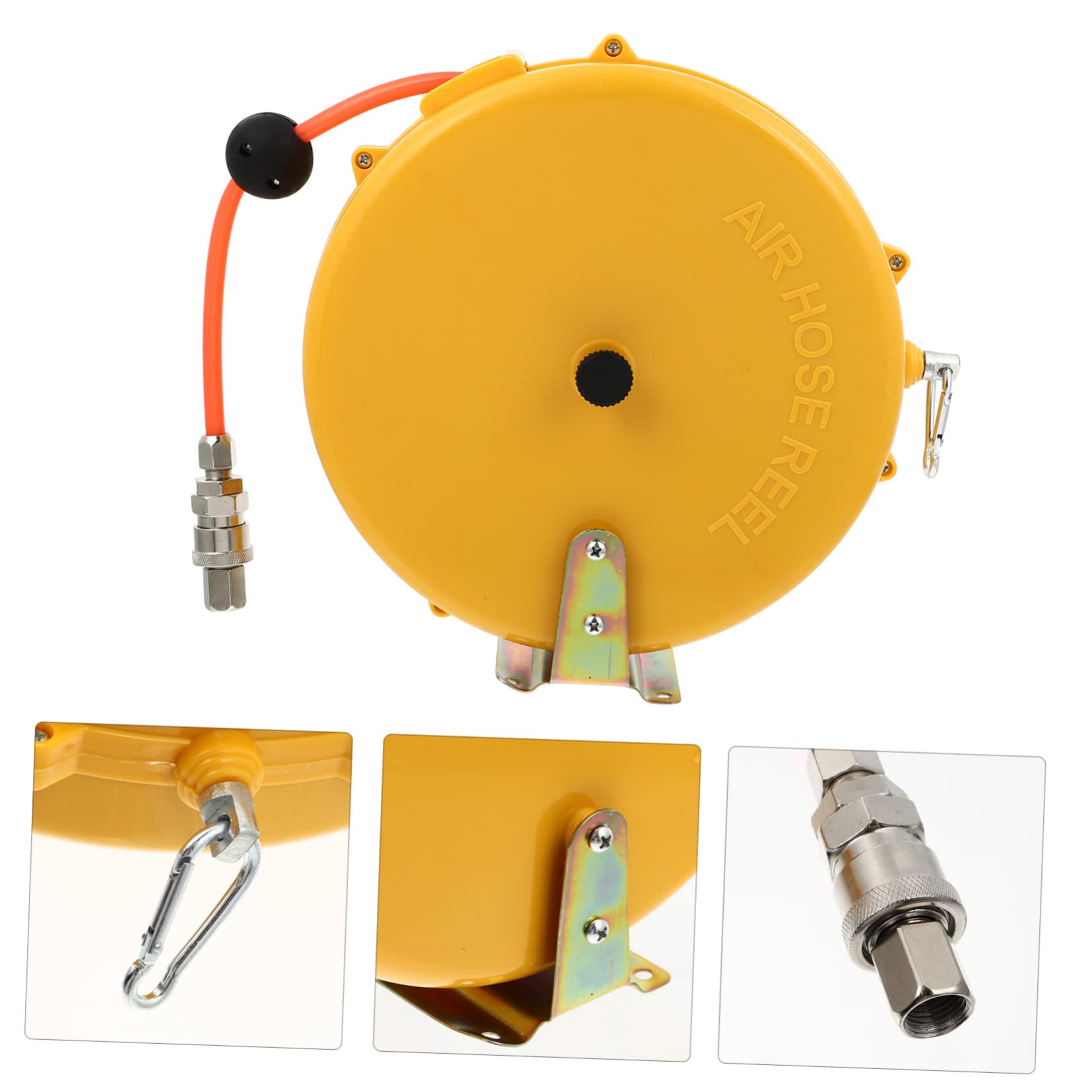 HOLIDYOYO Industrial Hose Reel Air Hose Reel Retractable Automatic Retractable Winder for Easy Storage Tidy Hose Management