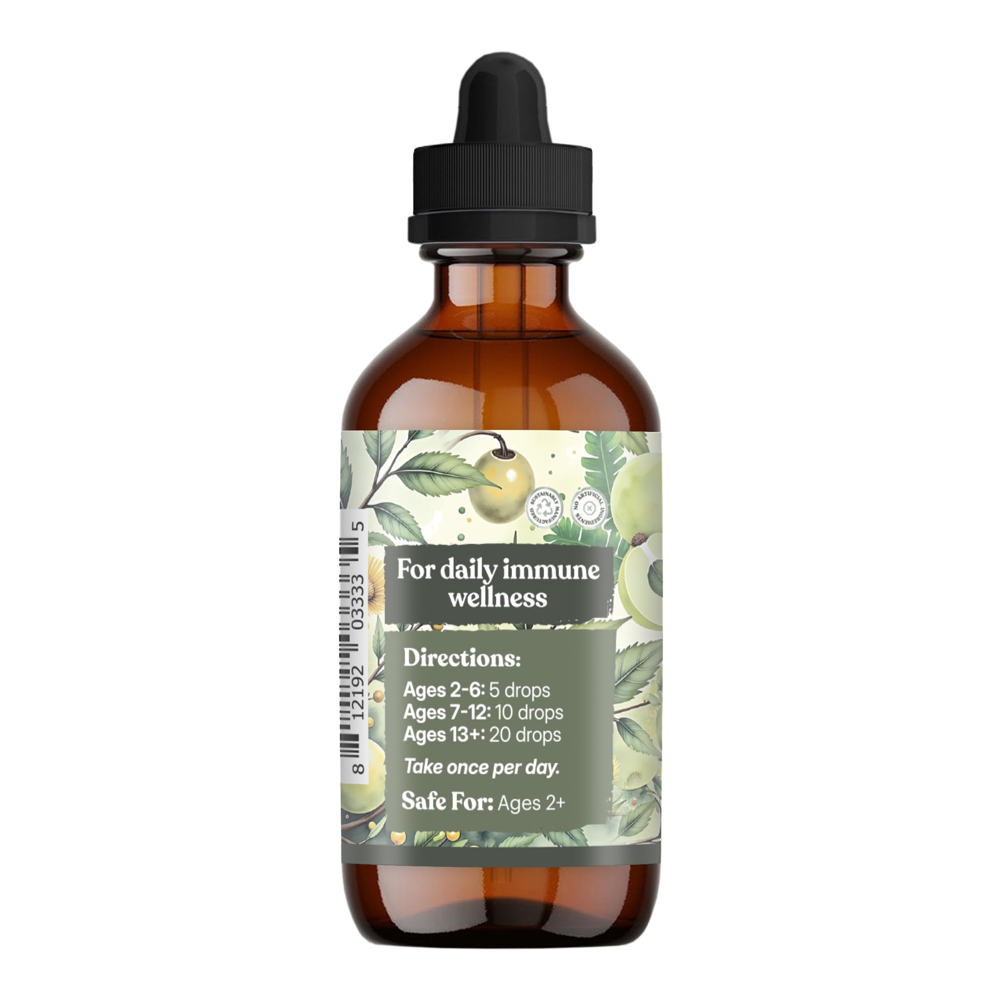 Earthley Wellness Adaptogenic Immunity, Support Immune Health All Year Round, Nutritional Support for A Healthy Body, Zero Added Flavors, Colors, Sugars, or Allergens (2oz) — Amazon image 5