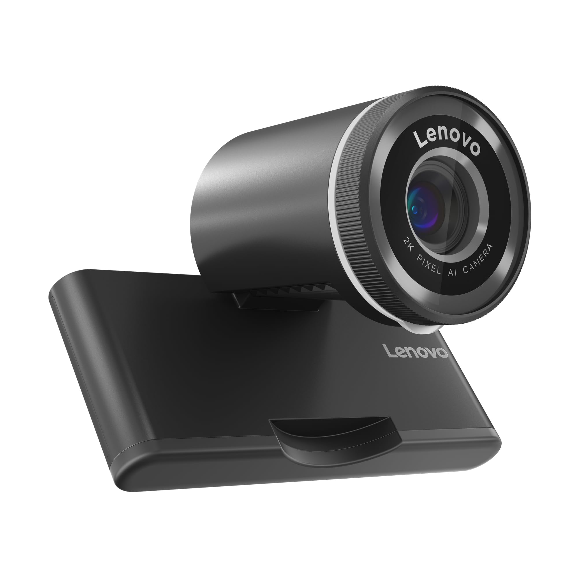 Lenovo QHD Webcam, webcam QHD per PC e notebook per videochiamate e smart working, plug and play per meeting online
