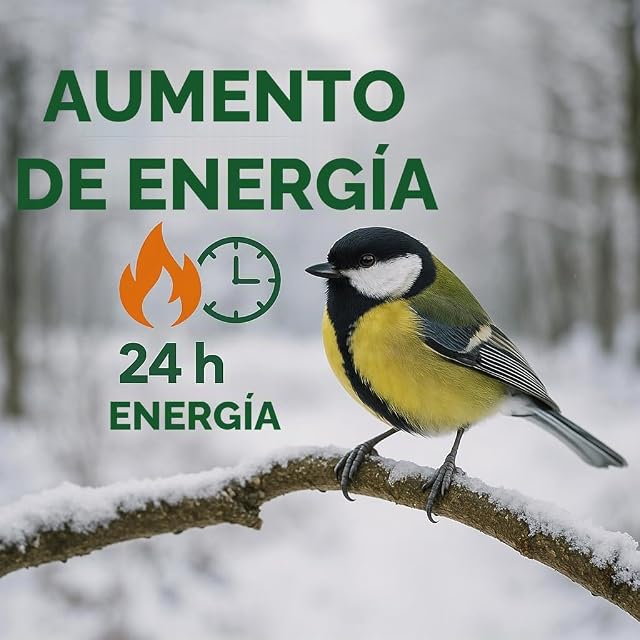 Foto 4 de 7 de GiDeli Comida para aves silvestres durante todo el año, 3 kg, composición de primera calidad