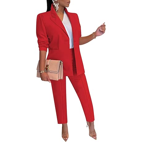 Women's 2 Piece Pants Suit: Empowering You to 'Try Before You Buy'