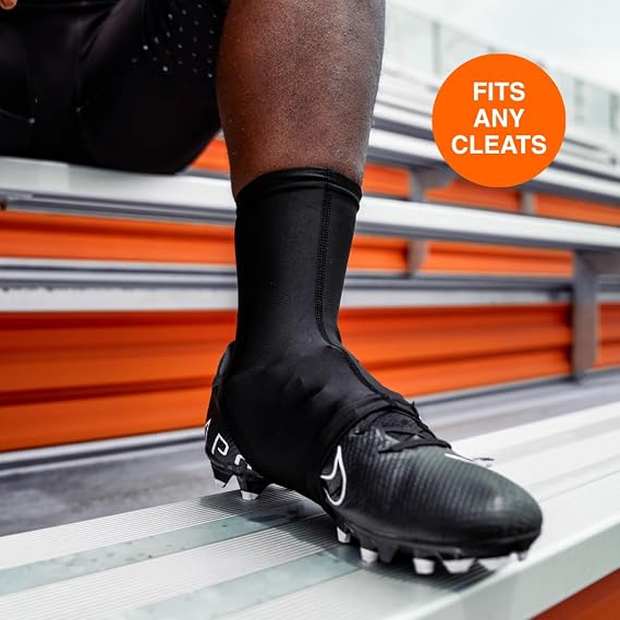 SLEEFS Football Spats/Cleat Covers for Secure Laces, Fits Any Cleats