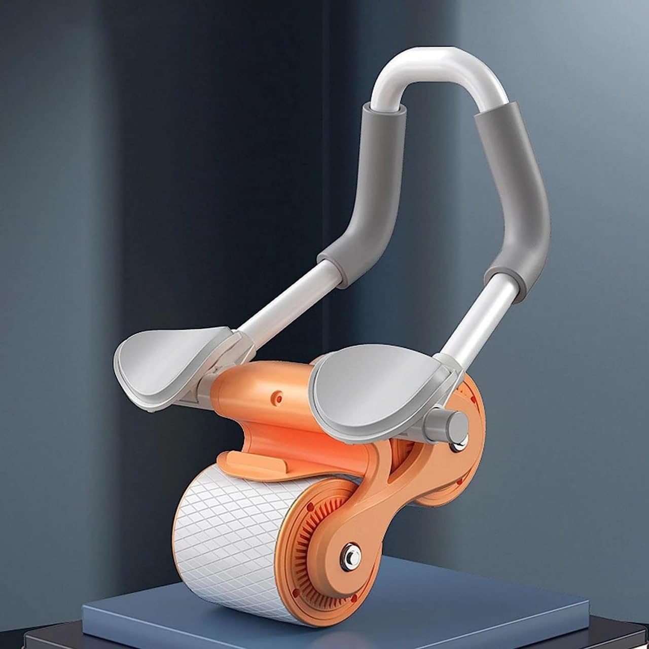Abdominal Roller for Training with Timer Exercise Roller Elbow Support, Abs Roller Wheel Core Exercise Equipment, Automatic Rebound Abdominal Wheel-image-44