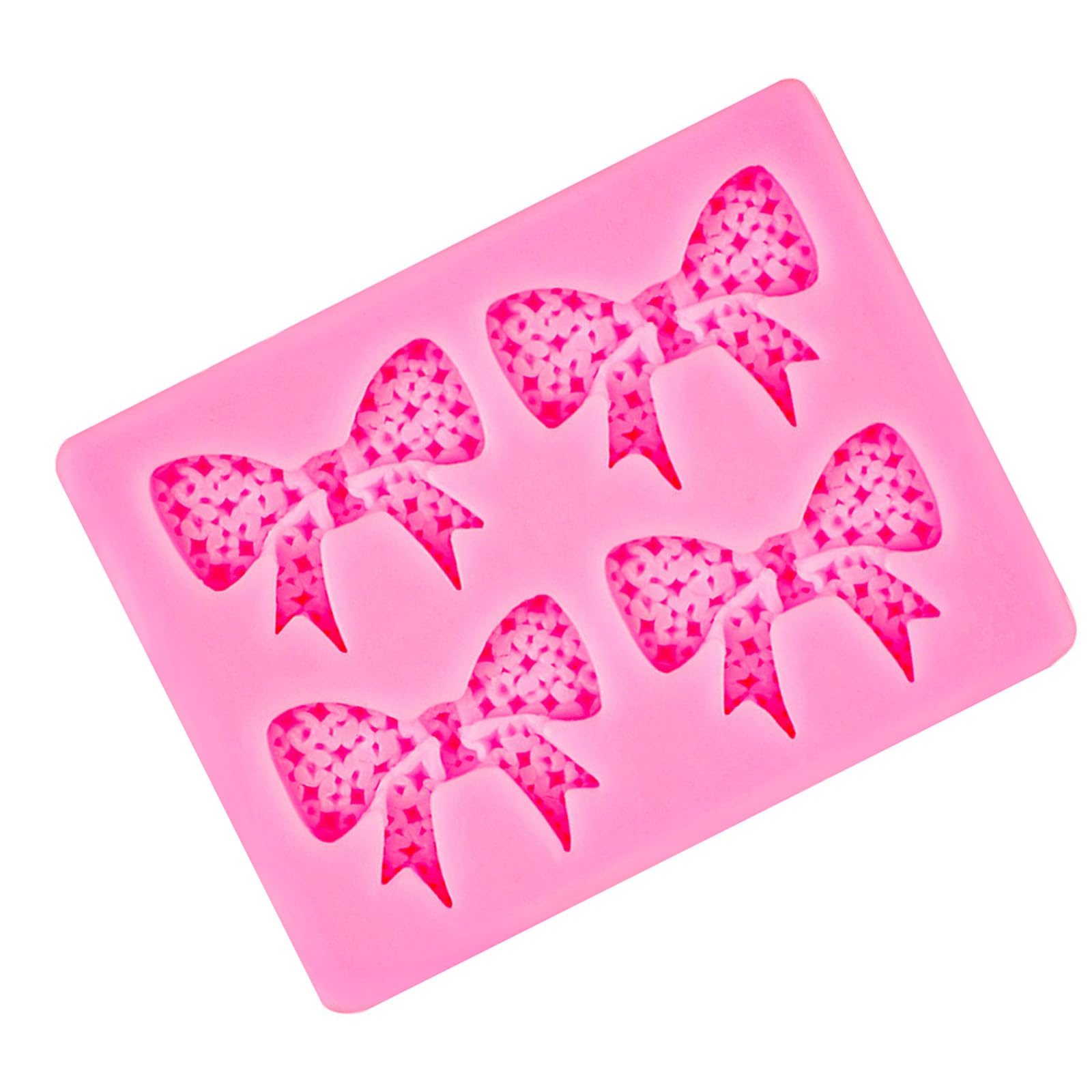 HZBB Bowknot Silicone Molds for Baking, Fondant & Resin Chocolate Cake Decorating Tools Chocolate Bows Fondant Silicone