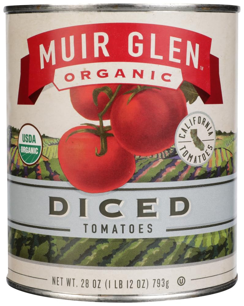 Muir Glen Diced Tomato 48x 28 Oz