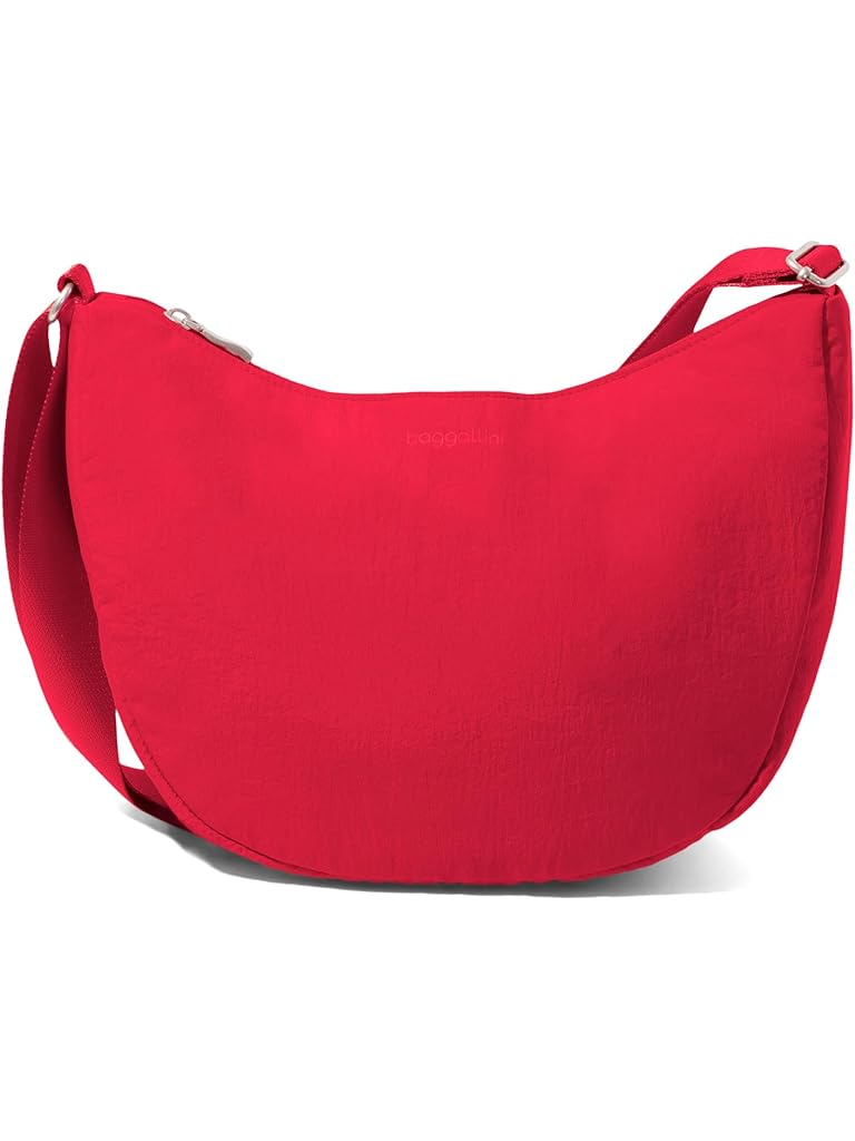Red Baggallini Swift Crescent Crossbody