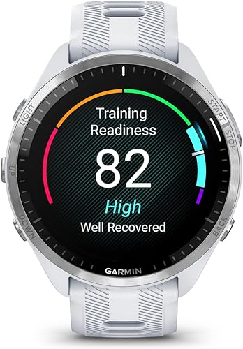 Miniatura 7 de Garmin Forerunner 965 Advanced GPS Multisport Touchscreen Smartwatch, Whitestone  Monitor de frecuencia cardíaca, estadísticas de entrenamiento,