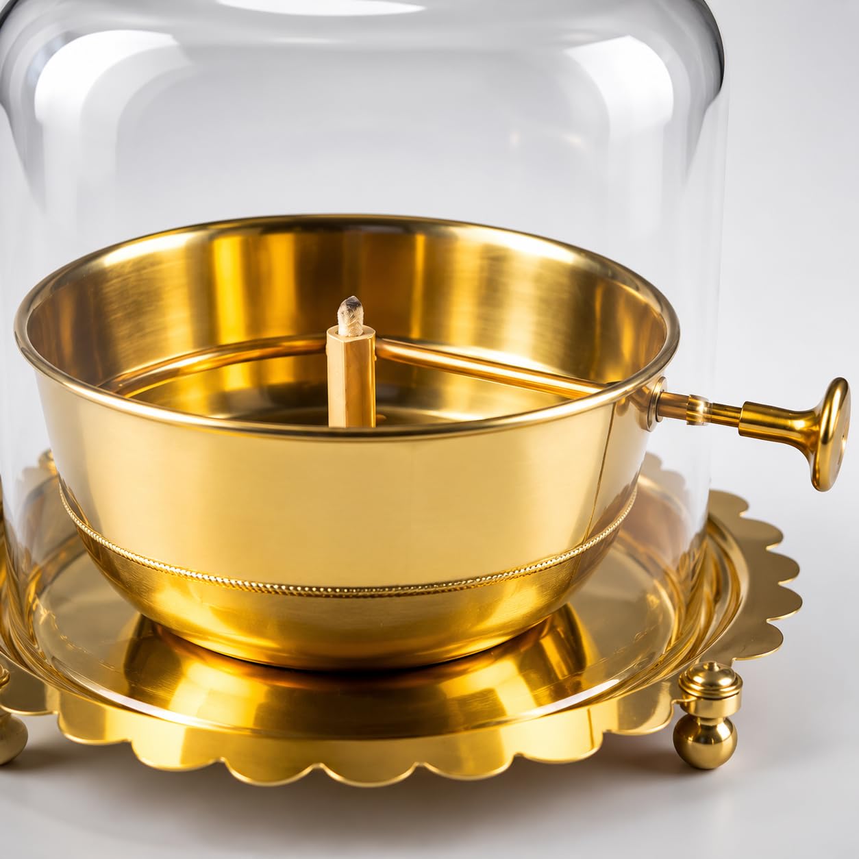 Brass Akhand Jyoth Diya - Diwali Pooja Lamp -3