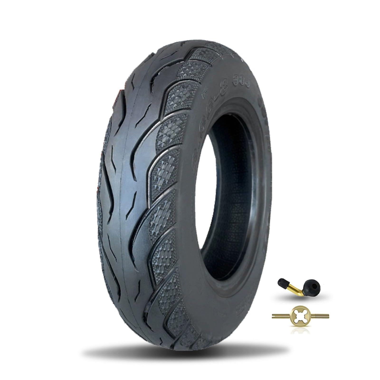 Opony bezdętkowe do wózków inwalidzkich 3.00 – 8, opony pneumatyczne 3,00 x 8 cm, pasują do felg 8", 4 P.R. 38J