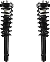 Vista 2056 de Detroit Axle - Kit de suspensión delantera de 10 piezas para Chevy Aveo Aveo5 Pontiac G3 Wave 2 Ready Struts Assembly 2 Enlaces de barra