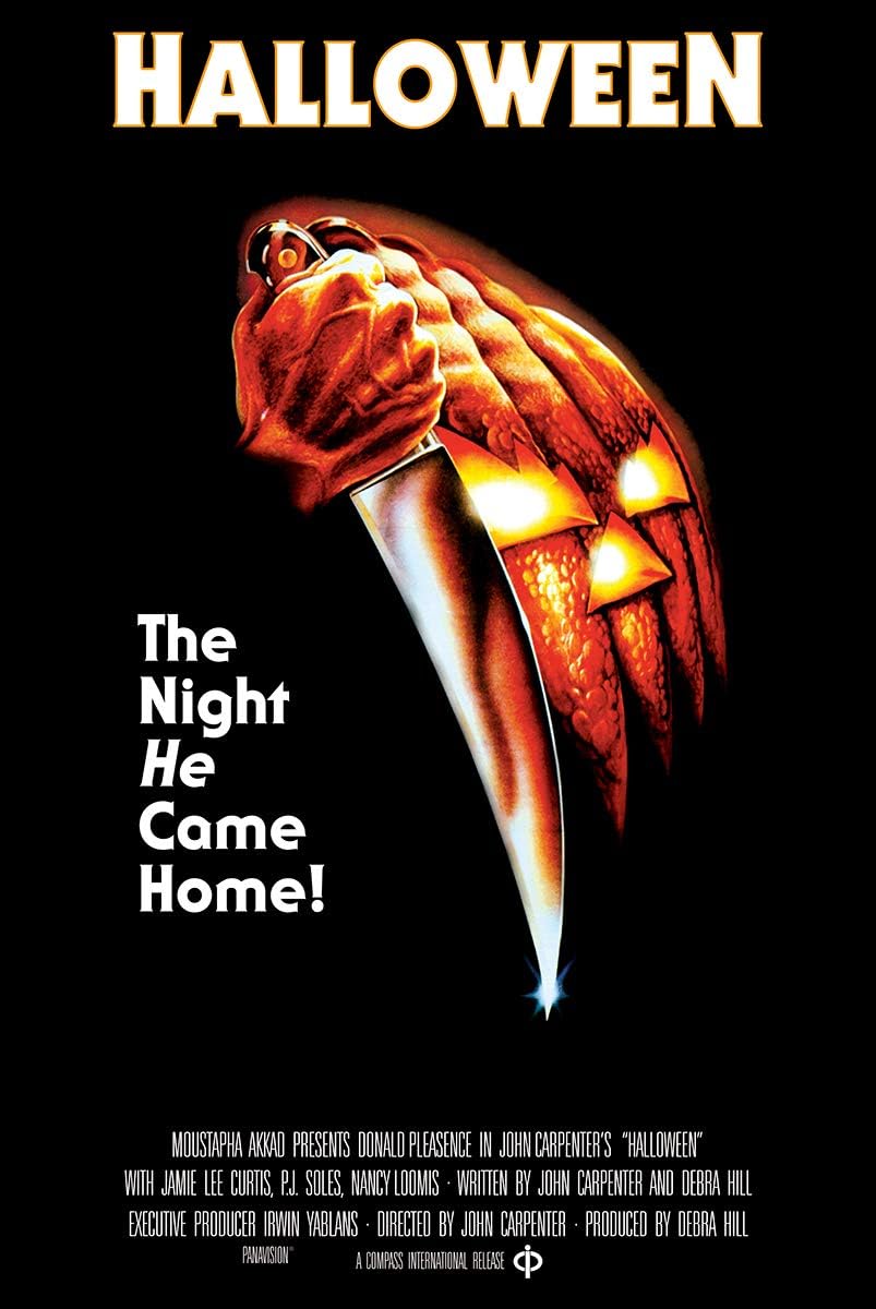 Halloween (1978) Classic Horror Movie Wall Poster 36 x 24 inches - The Night He Came Home! Written Directed by John Carpenter