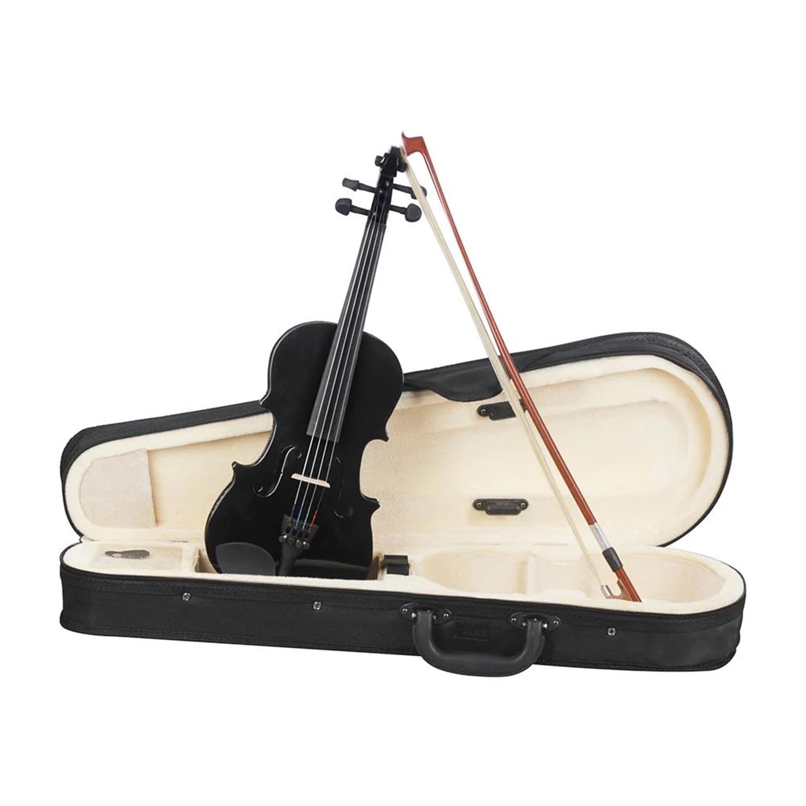 Kit Di Violino Professionale Violino Acustico 4/4 3/4 1/2 1/8 Per Violino Principiante Con Custodia E Archetto(1/8)