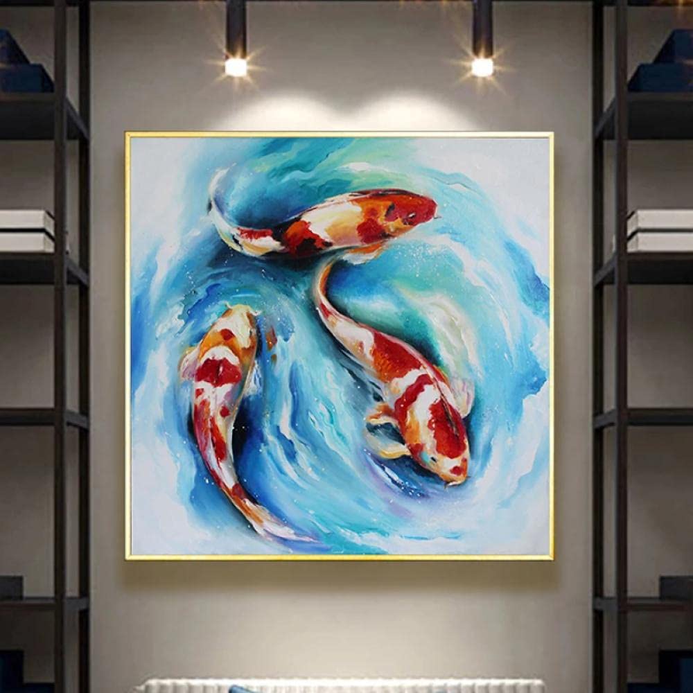 LAM キャンバスアート 「鯉」B4 LAM キャンバスアート 「鯉」B4