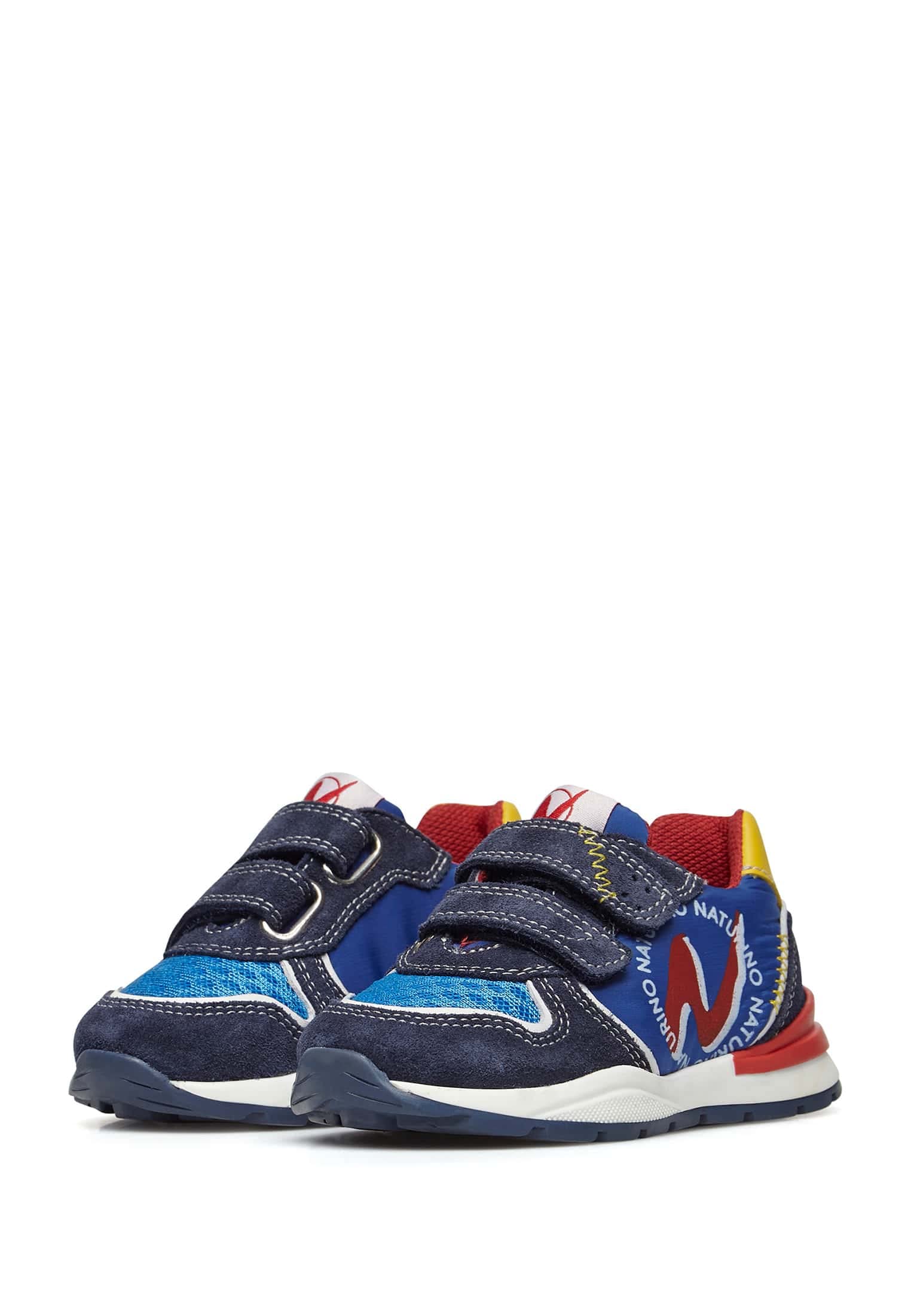 Naturino Argal VL-Sneakers in Suede e Tessuto, Navy 31