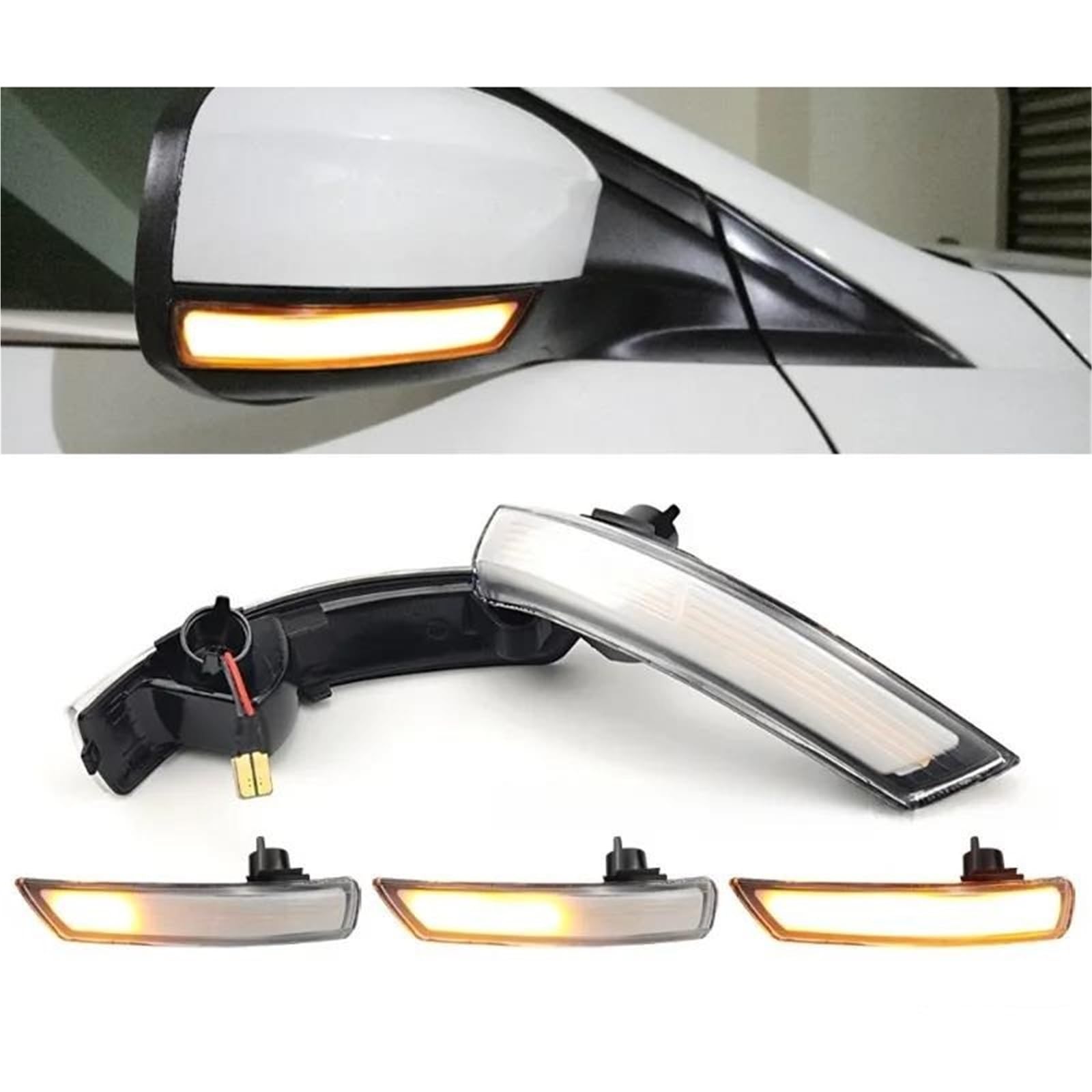 Para Focus MK2 MK3 Para Mondeo MK4 EU Luz De Señal De Giro Dinámica