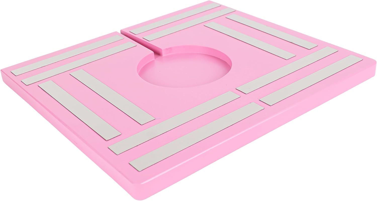 for Tonies Shelf Magnetic,Wood for Tonies Storage for Toniebox for Tonie Figures Creative for Tonies Magnetic Shelf for 36-48 Characters for Kid's Room(Pink)