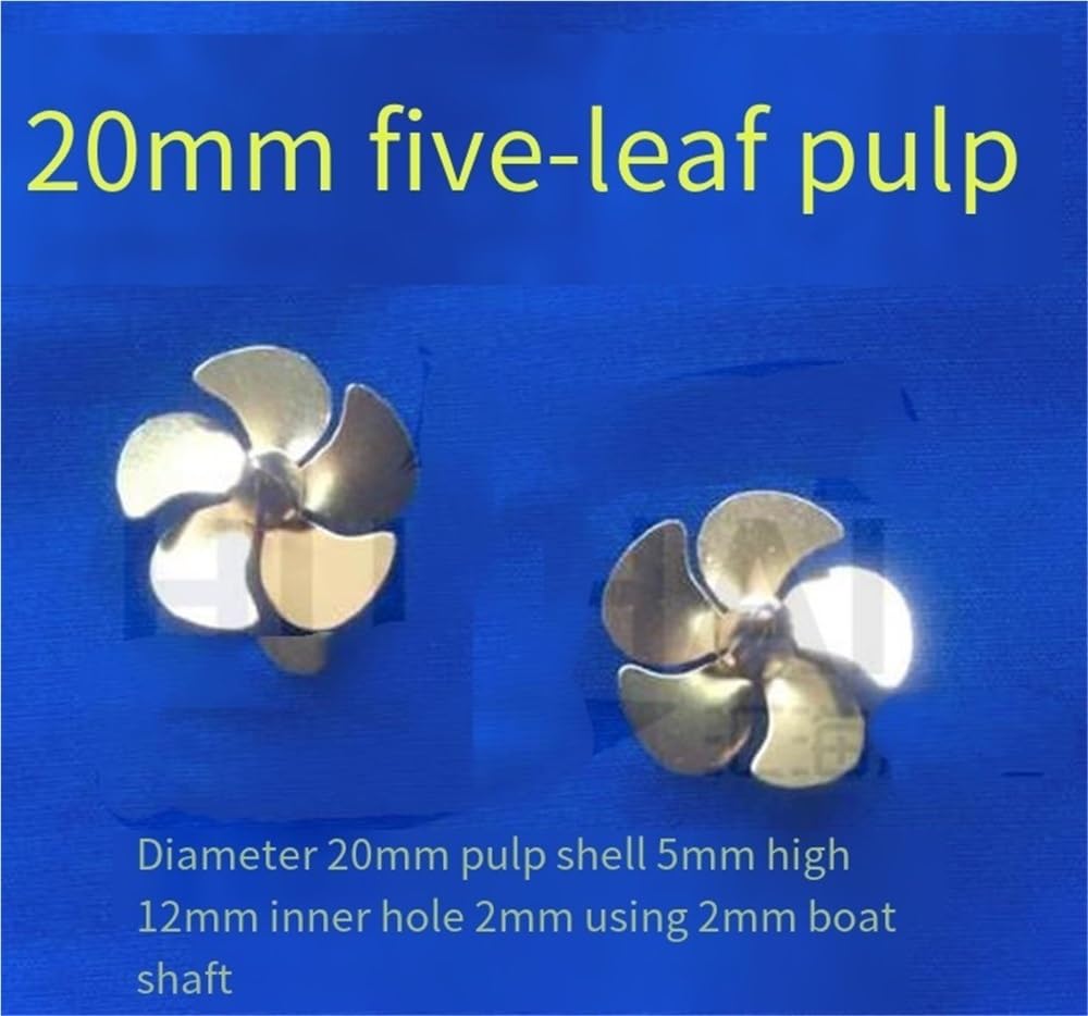 Set Di Eliche For Barche RC, 16 Mm, Quattro Pale In Rame, Foro - Foto 6