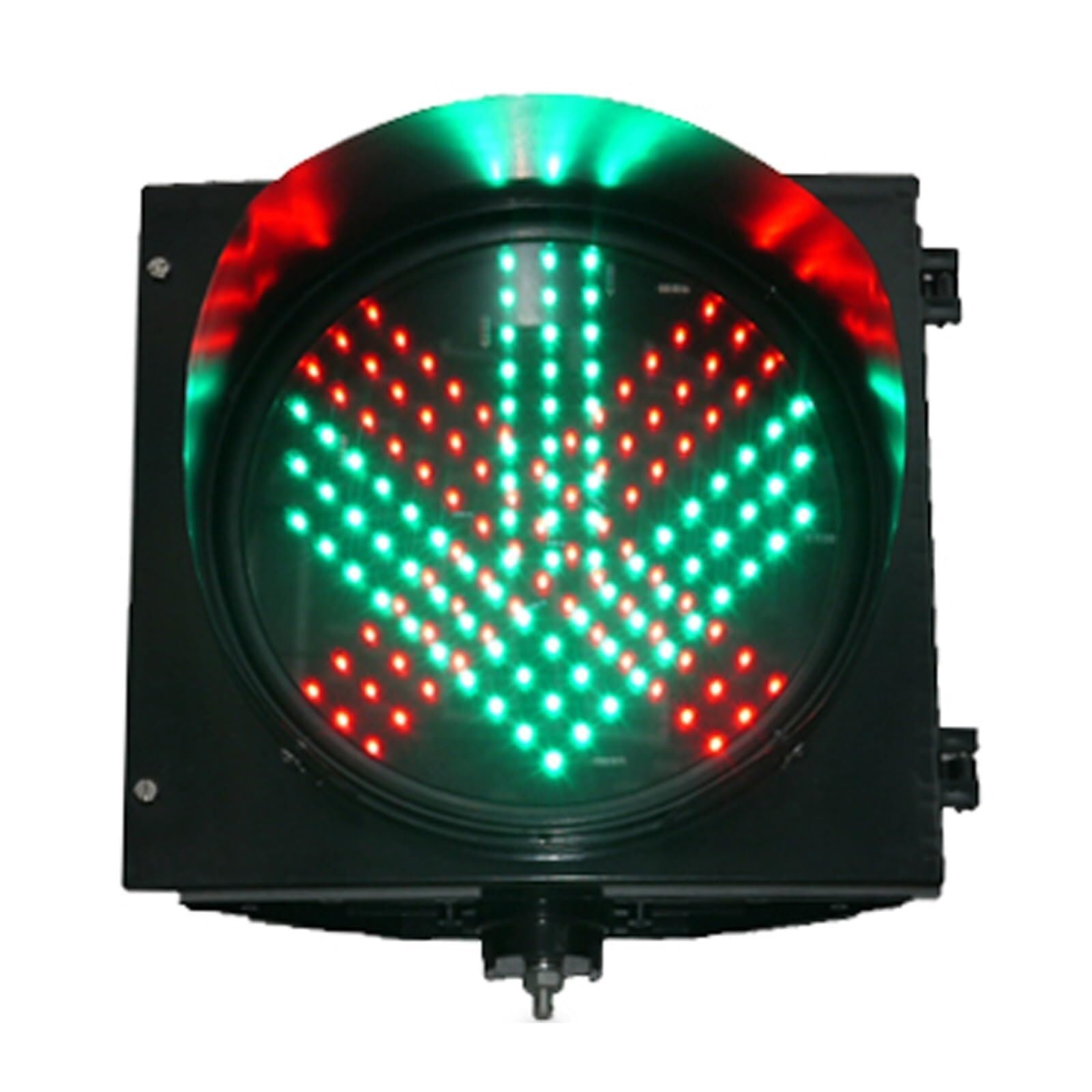 Światła LED 8 "/ 12" LED Light Red Green Strzałka IP65 Industrial Light for Charging Dock Signage for Cargo Znaki Strefy Ładowania, Wytrzymała Obudowa Poliwęglanowa, Światło p