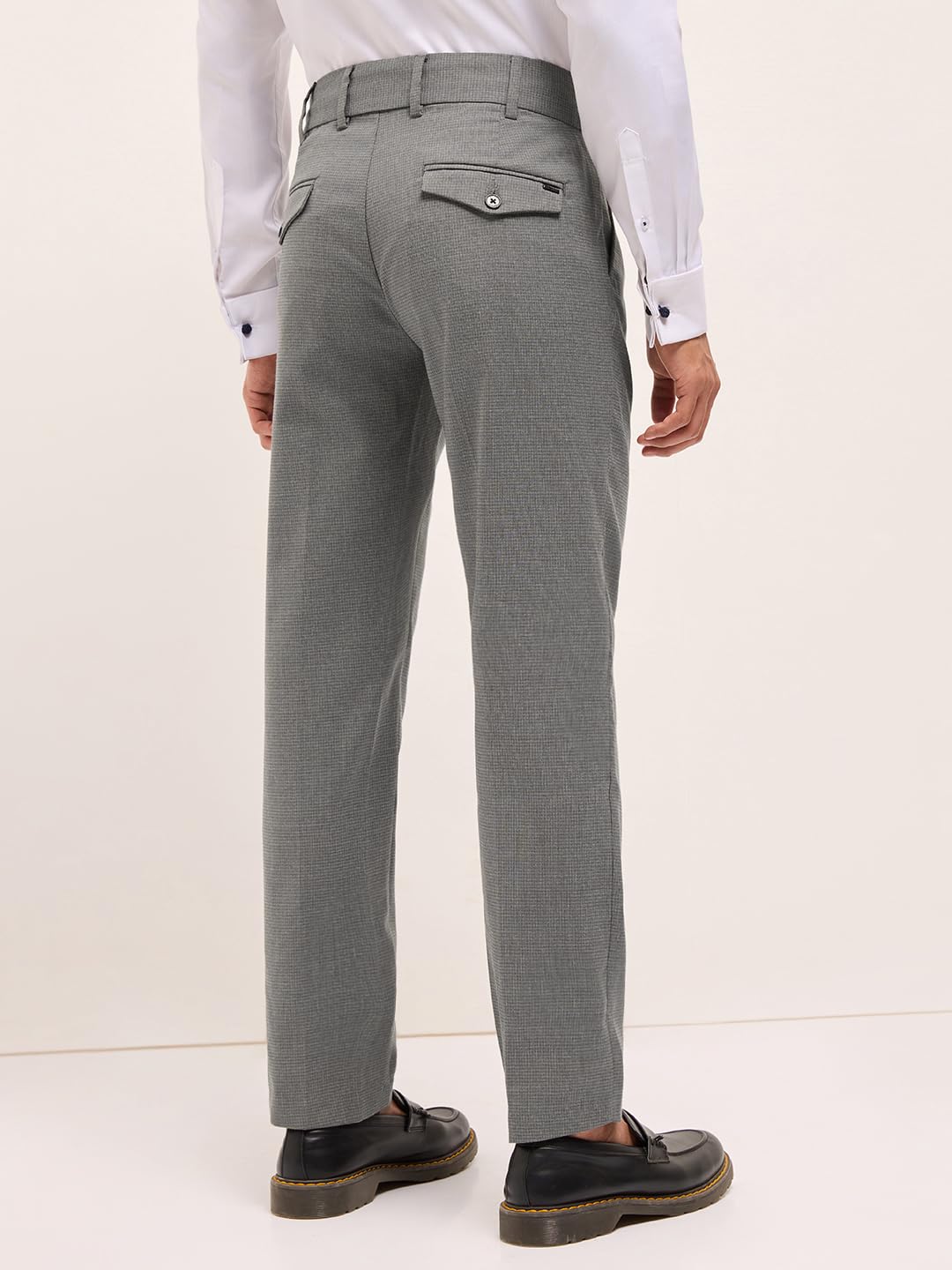 THE BEAR HOUSE Men's Regular Pants (TRO-Asher-GY_Grey 1