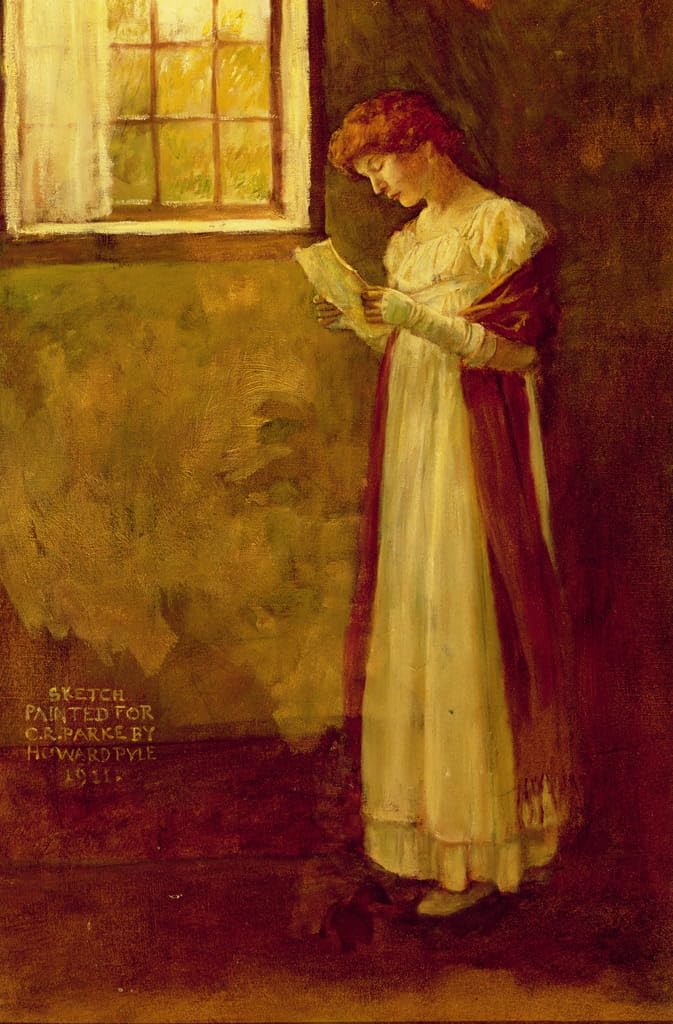 Peinture Poster Impression Tableaux Graffiti Art Mural Howard Pyle Moderne