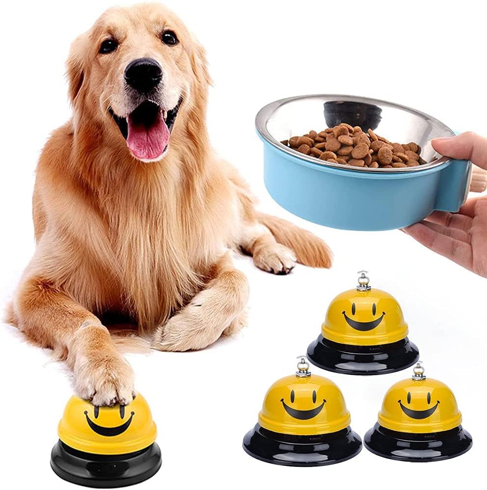 Timbre Metálico Portátil De Mano – Campanilla Para Clases, Restaurantes O Entrenamiento De Mascotas