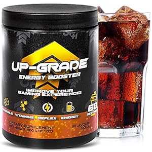 UP-GRADE – Energy Drink Pulver – Gaming Booster – Koffein Pulver voor meer Concentratie in e-Sport – 600 g 60 Servings…